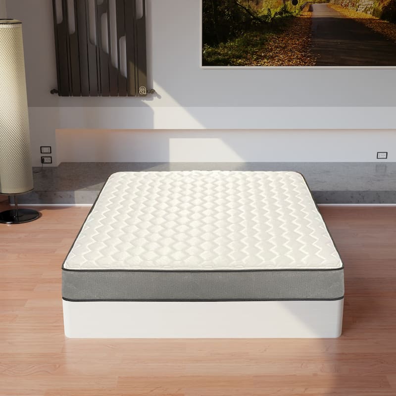 7Inch Medium Firm High Density Poly Foam Mattress And 5" Unassembled